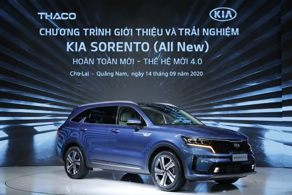  Kia Sorento tại buổi ra mắt ngày 14/9.