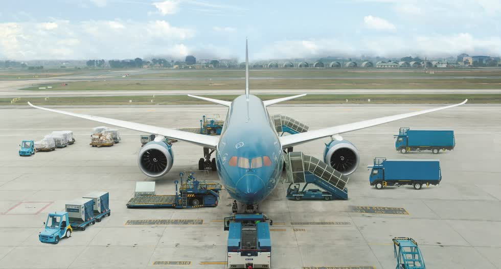 Vietnam Airlines đã xây dựng kế hoạch khôi phục đường bay quốc tế với các chuyến bay chiều Hà Nội và TP.HCM sang Nhật từ 18/9. Ảnh: VNA
