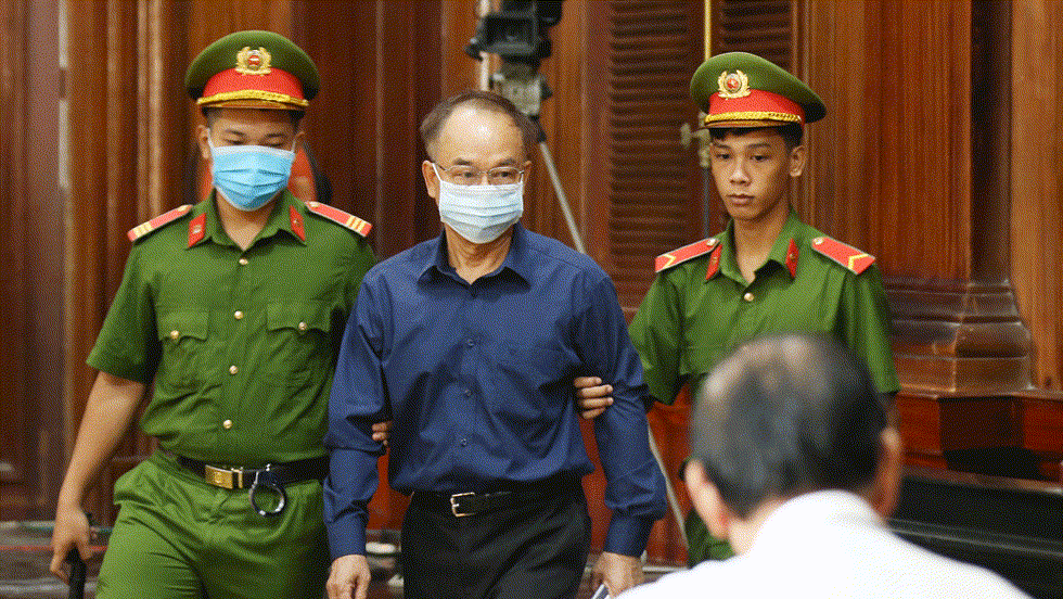 Bị cáo Nguyễn Thành Tài tại phiên tòa.