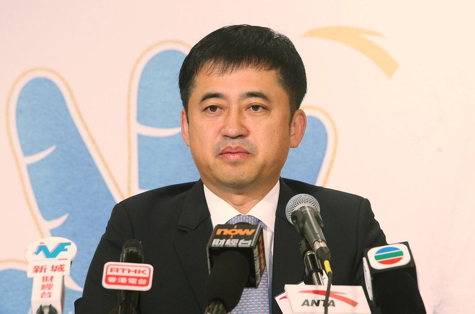 Ding Shizhong, chủ tịch và giám đốc điều hành của Anta. Ảnh: David Wong.