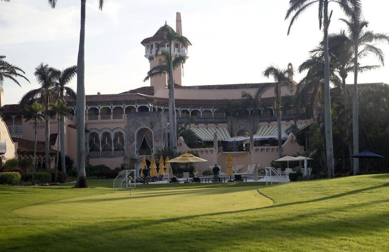 Khu nghỉ dưỡng Mar-a-Lago của Tổng thống Donald Trump ở Palm Beach, Florida. Ảnh: AP.