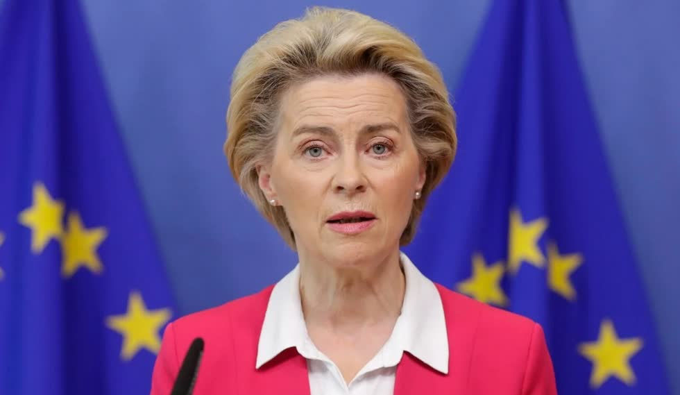  Chủ tịch Ủy ban châu Âu Ursula von der Leyen. Ảnh: Reuters. 