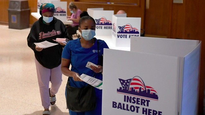 Thông tin an ninh bầu cử Mỹ đang được thắt chặt. Ảnh: AFP