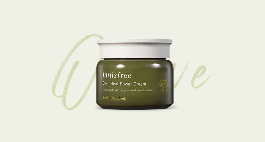 Kem dưỡng ẩm Innisfree Olive Real Power Cream. 