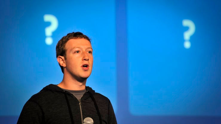 CEO Facebook Mark Zuckerberg phát biểu tại một sự kiện tại văn phòng Trụ sở chính của Facebook ở Menlo Park, California vào ngày 15/1/2012. Ảnh: AFP.