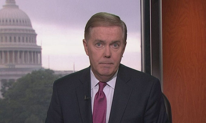 Nhà báo Steve Scully trong một chương trình trên đài C-SPAN. Ảnh: C-span.