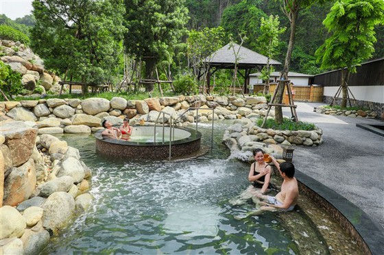 Yoko Onsen Quang Hanh resort. 