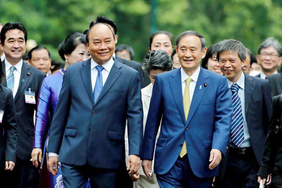Việt Nam và Nhật Bản sẽ thảo luận về hợp tác kinh tế và quốc phòng. Ảnh: Reuters