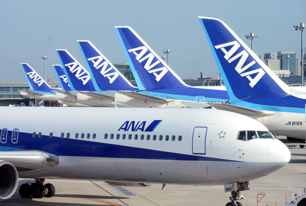 All Nippon Airways rơi vào cảnh lao đao vì COVID-19. Ảnh: Nikkei Asia