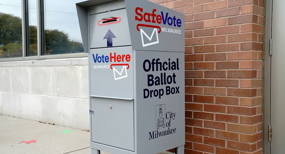 Tòa án Tối cao đã đứng về phía đảng Cộng hòa trong vụ gia hạn thời gian tính phiếu đối với các phiếu bầu cử Mỹ 2020 gửi qua bưu điện ở bang Wisconsin. Ảnh: Sputnik