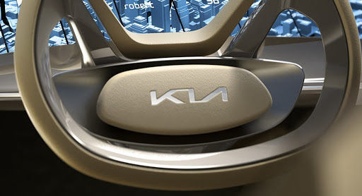 Logo mới của Kia xuất hiện trên ô tô điện Imagine.