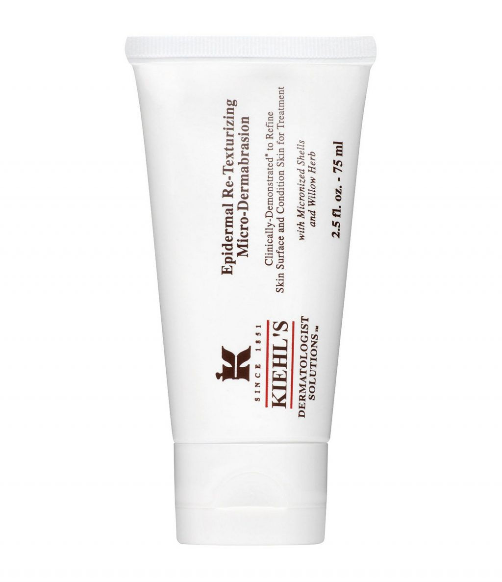 Kiehl’s Epidermal Re-Texturizing Micro-Dermabrasion. 