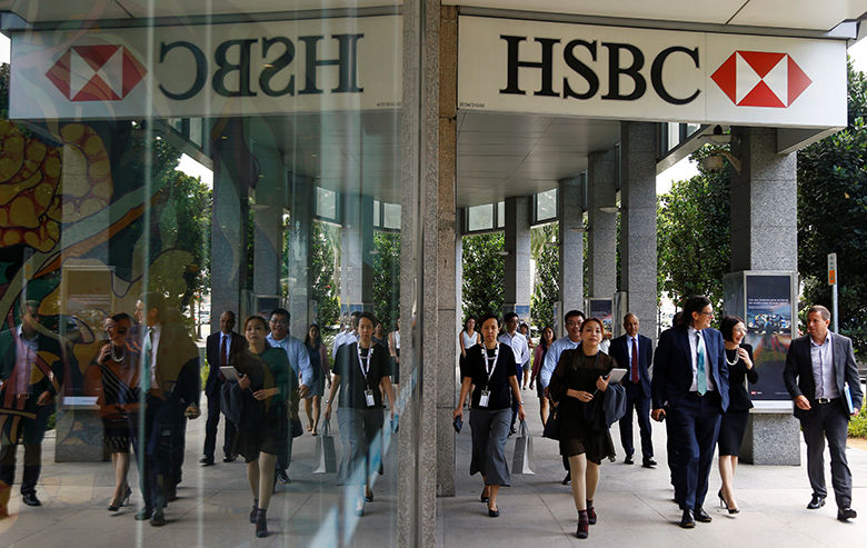 HSBC là một trong những tập đoàn hưởng lợi từ việc Ant Group bị đình chỉ IPO. Ảnh: Reuters