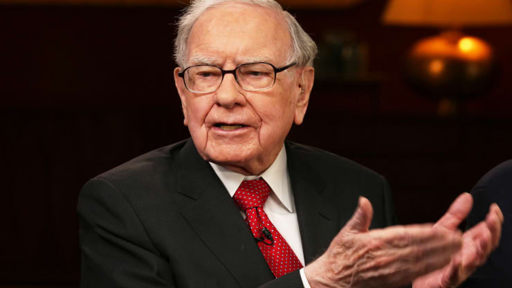 Tỷ phú Warren Buffett - Chủ tịch kiêm CEO của Berkshire Hathaway. Ảnh: CNBC