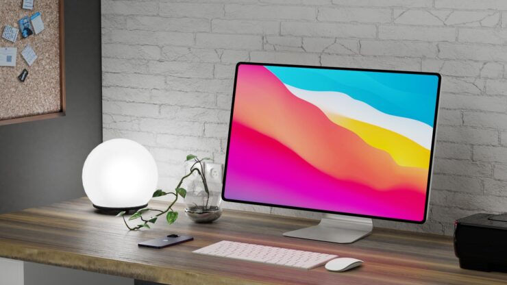 Concept iMac 2021 được thiết kế lại với viền siêu mỏng 