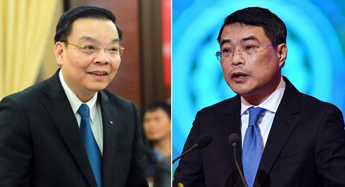 Bộ trưởng Chu Ngọc Ah và Thống đốc Lê Minh Hưng đã được phân công nhiệm vụ mới.
