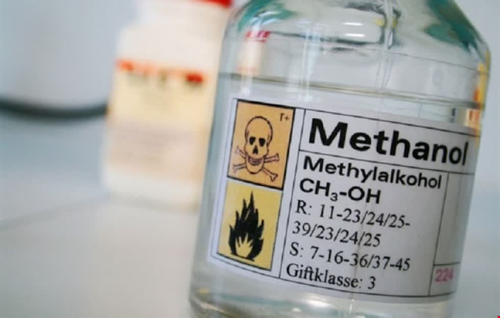 Ngộ độc methanol gây nguy hiểm đến tính mạng. Ảnh minh họa.