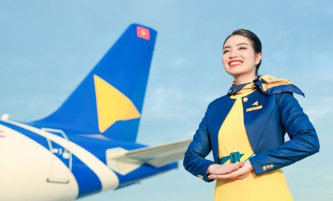 Vietravel Airlines ra mắt nhận diện trang phục và ký hiệu hãng bay