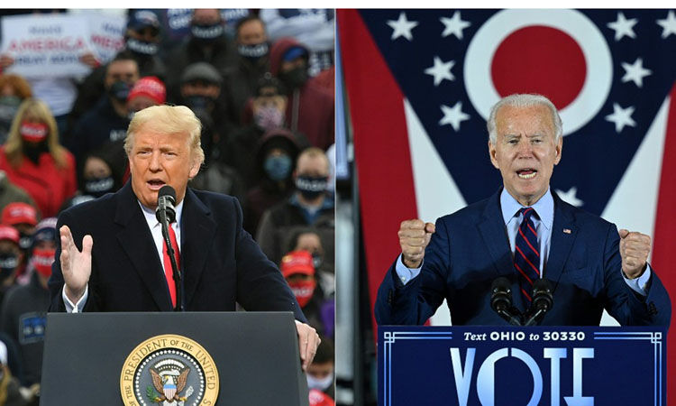 Các tỷ phú là lực lượng hùng hậu hỗ trợ các chiến dịch tranh cử của Trump và Biden. Ảnh: AFP