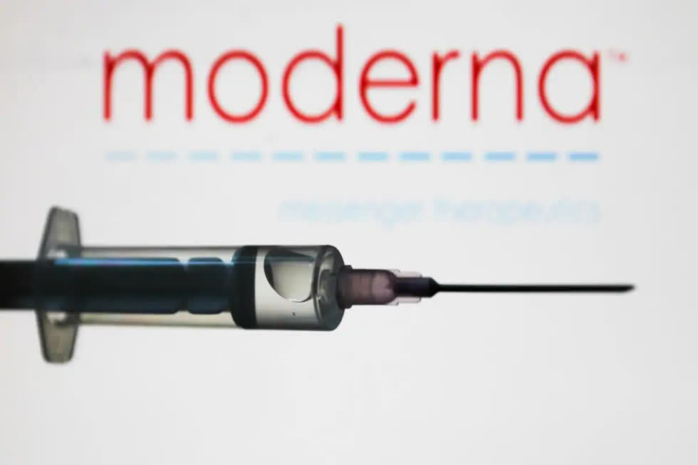 Tin tức về sự đột phá trong vaccin đã khiến thị phần của Moderna tăng vọt. Ảnh: AP