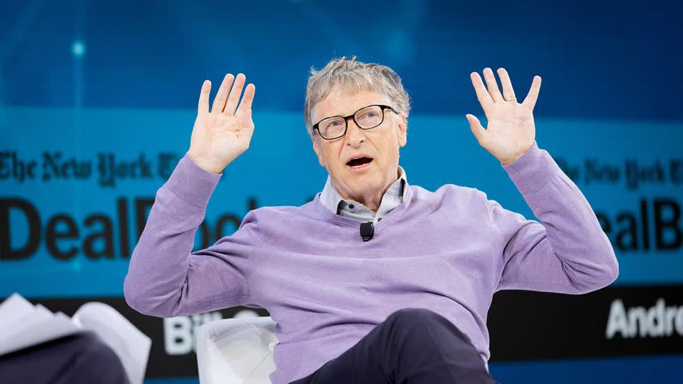 Từng là người giàu nhất thế giới trong nhiều năm nhưng giờ đây, Bill Gates chỉ còn đứng thứ 3. Ảnh: Getty Images.