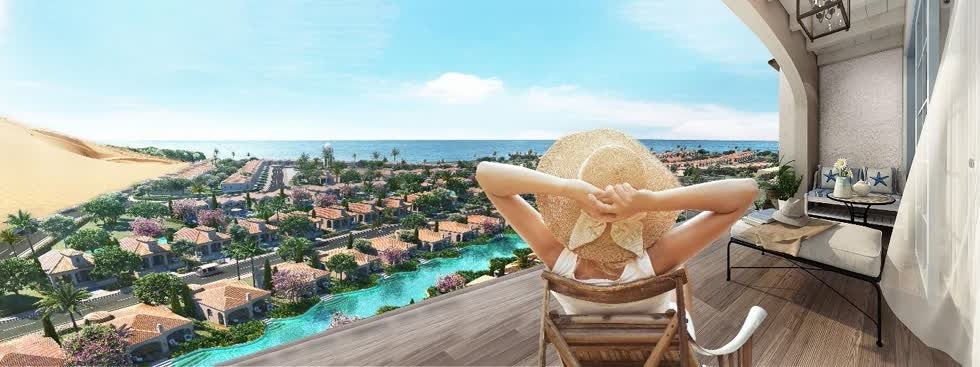   Tuyệt tác nghỉ dưỡng NovaHills Mui Ne Resort & Villas mang vẻ đẹp của đồi vịnh biển  