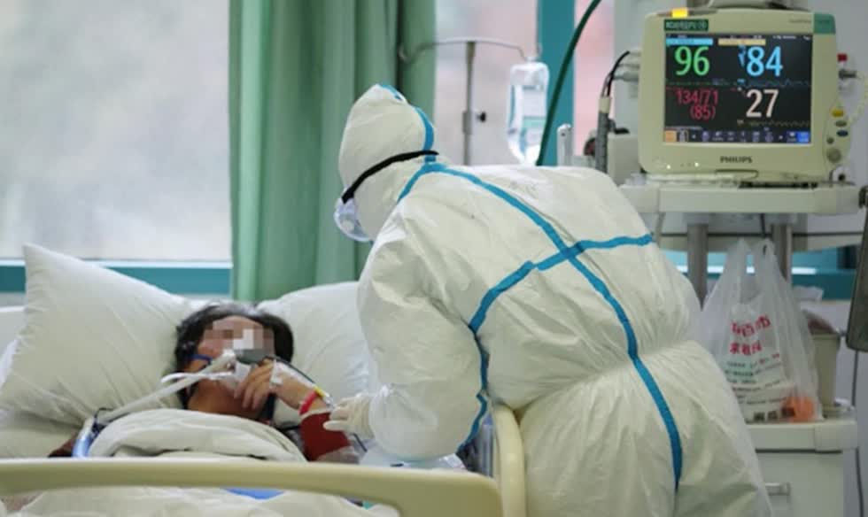 Bệnh viện Trung tâm Vũ Hán ghi nhận 4 trường hợp Covid-19 đầu tiên từ ngày 29/12/2019. Ảnh: Sputnik.
