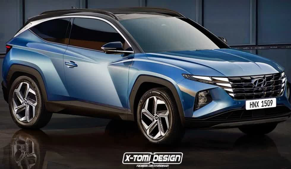 Hyundai Tucson 2021 phiên bản 3 cửa.