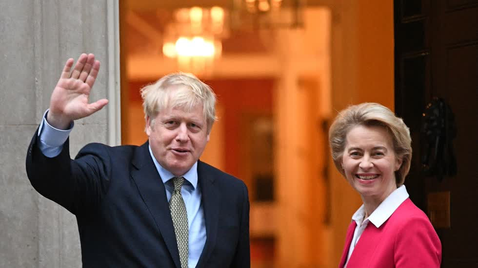 Thủ tướng Anh sẽ phải đàm phán nước rút với Chủ tịch Ủy ban châu Âu (EU). Ảnh: News Sky.