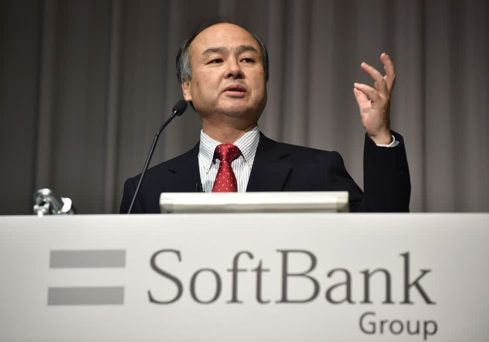 Tỷ phú đầu tư Nhật Bản Masayoshi Son là cổ đông lớn nhất của Grab. Ảnh: Reuters.