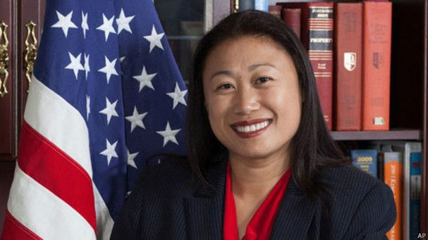 Janet Nguyễn là người phụ nữ gốc Việt đầu tiên đã giành được chiếc ghế Thượng nghị sĩ ở quận Cam, nam California (Mỹ).