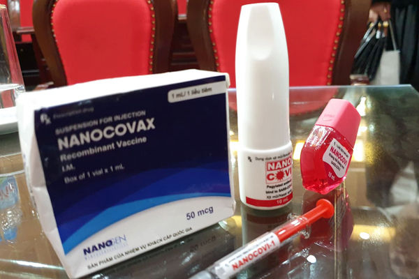 2 loại vaccine COVID-19 của Nanogen gồm dạng tiêm và dạng xịt. 