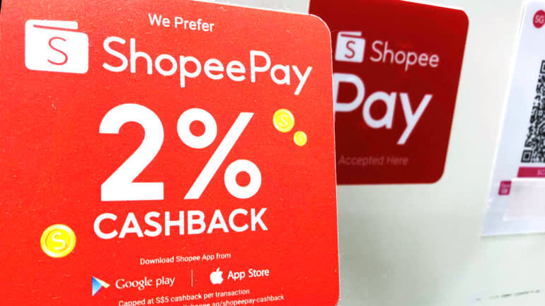 Sea đang mở rộng dịch vụ thanh toán kỹ thuật số Shopee Pay tại Singapore thông qua một chiến dịch hoàn tiền tích cực. Ảnh: Kentaro Iwamoto