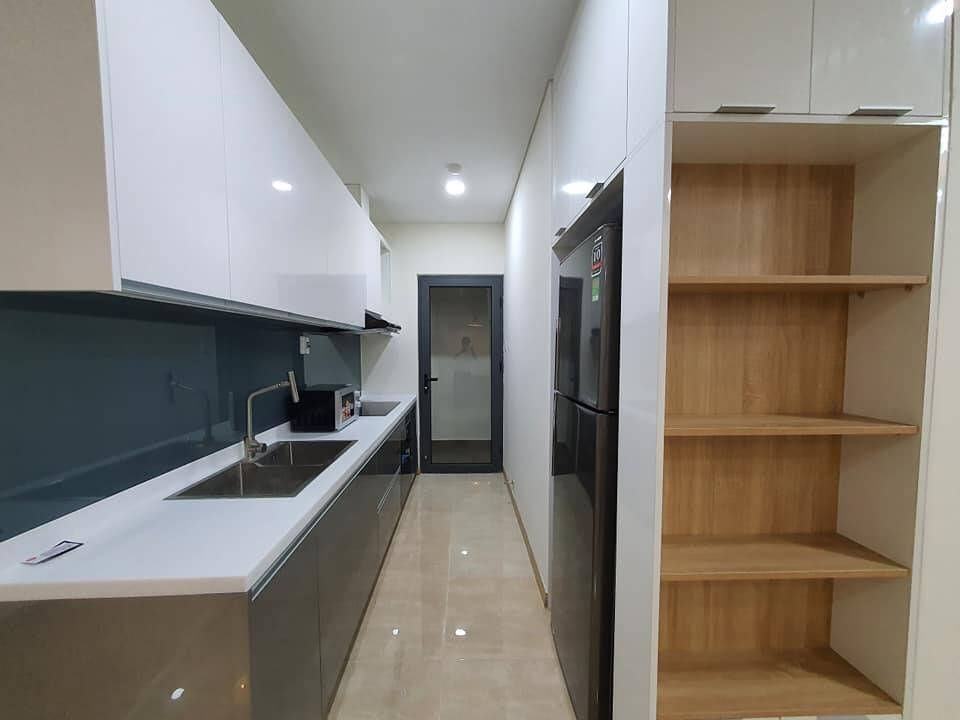 Tủ bếp phù hợp với không gian nhỏ.