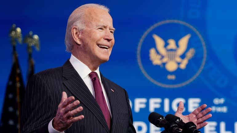 Việc Joe Biden được bầu làm Tổng thống Mỹ khó có thể chấm dứt động lực chia cắt chuỗi cung ứng toàn cầu. Ảnh: Reuters