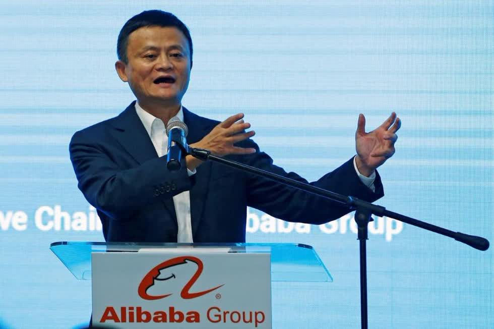 Jack Ma, người đồng sáng lập Alibaba. Ảnh: Reuters