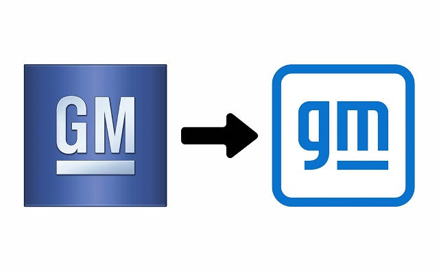 Logo GM sau khi thay đổi.