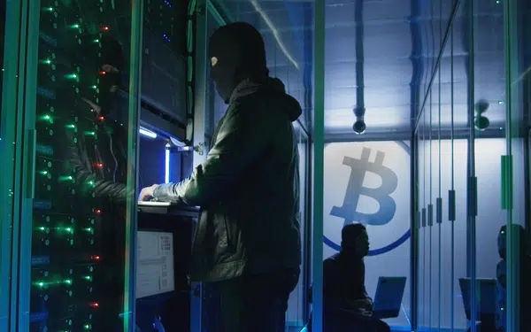 Bitcoin trở nên phổ biến với giới tội phạm, vì họ có thể sử dụng tiền mà không cần tiết lộ danh tính. Ảnh minh họa