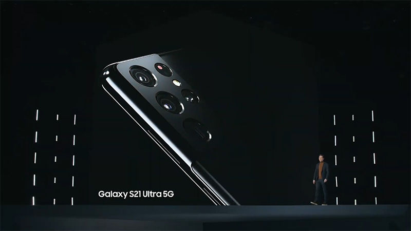 Galaxy S21 Ultra 5G có camera chính 108 MP. Nguồn: Samsung
