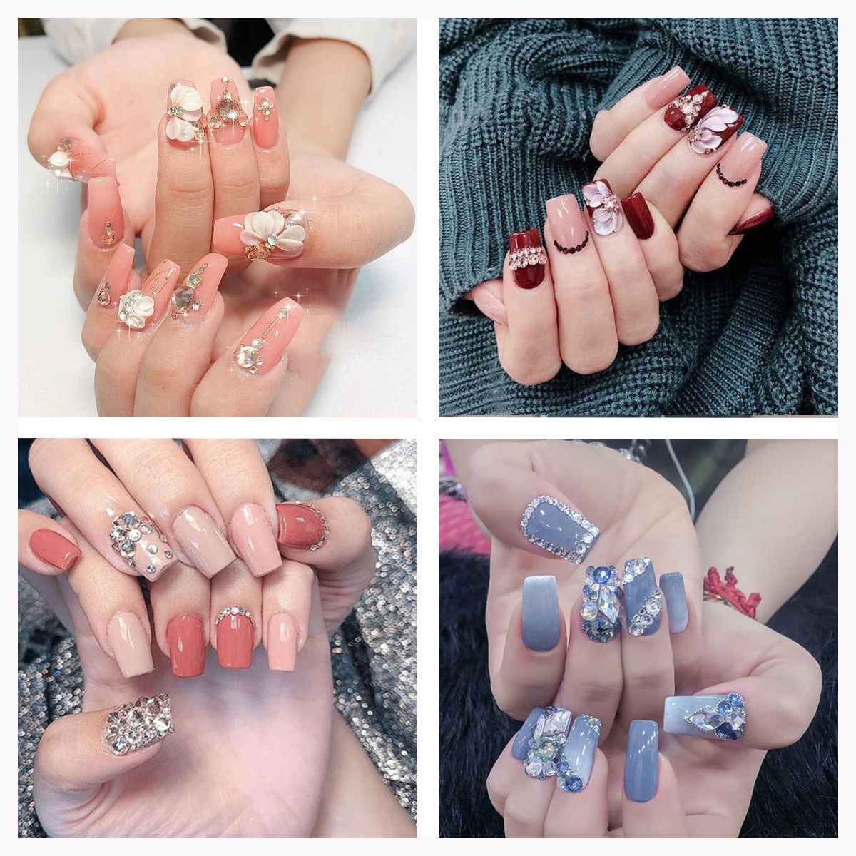 15 mẫu nail màu nâu vừa thanh lịch nhẹ nhàng vừa ngọt ngào sang chảnh   Beauty nails design Nail art Clear glitter nails