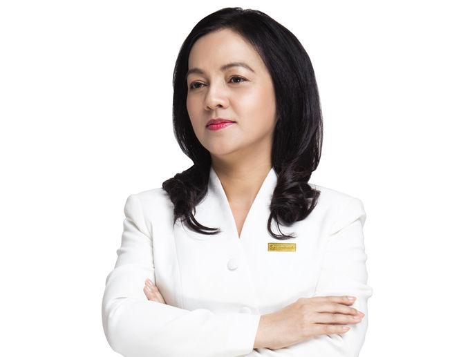 Bà Nguyễn Đức Thạch Diễm, Tổng giám đốc Sacombank. Ảnh: Sacombank.