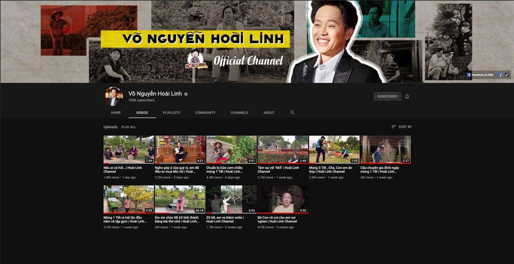 NSƯT Hoài Linh mừng kênh YouTube đạt 700 nghìn lượt đăng ký, xin dân mạng ngừng 'trộm clip' Ảnh 3