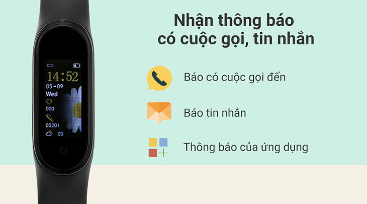 Nhận thông báo có cuộc gọi, tin nhắn