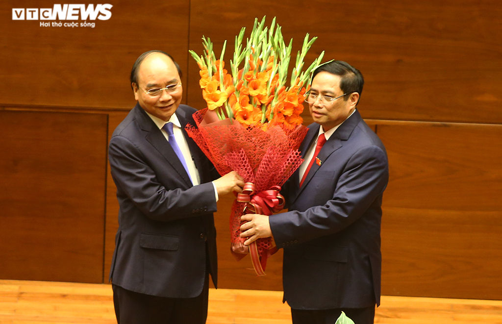 Ảnh: Thủ tướng Phạm Minh Chính tuyên thệ nhậm chức  - 5