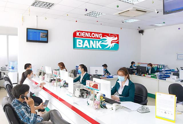 Kienlongbank đặt kế hoạch tăng trưởng lãi bằng lần năm 2021. Ảnh: Kienlongbank.