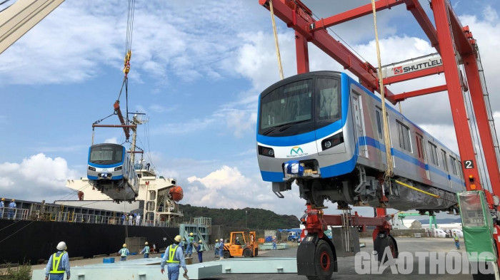 4 đoàn tàu tuyến metro số 1 sắp được nhập khẩu về tp.hcm