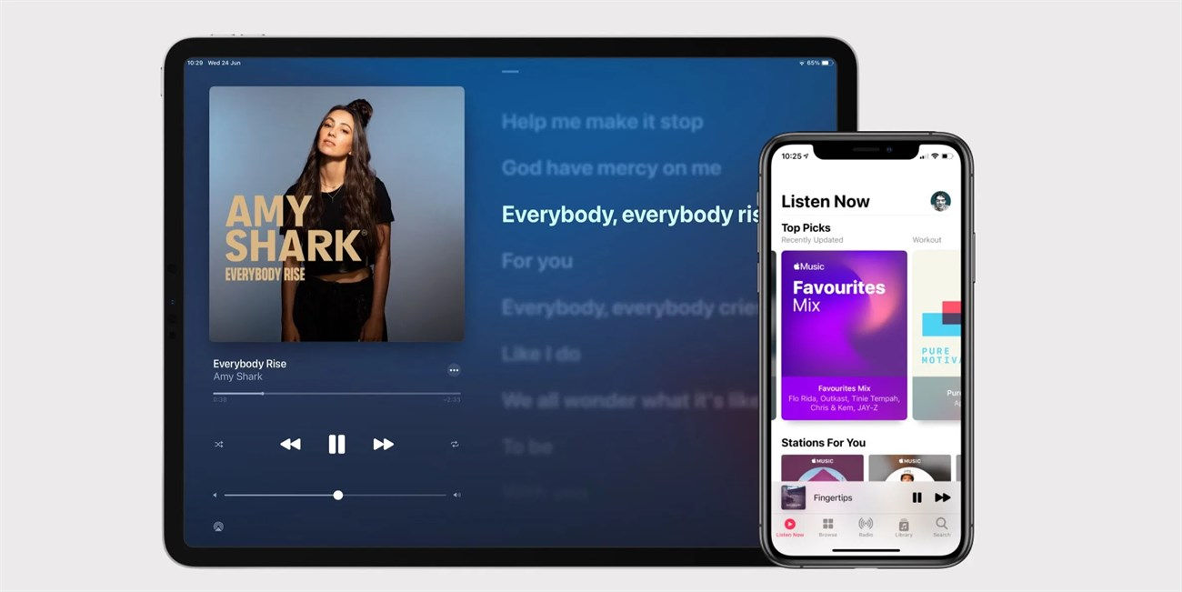 Apple Music tương thích với nhiều thiết bị Apple