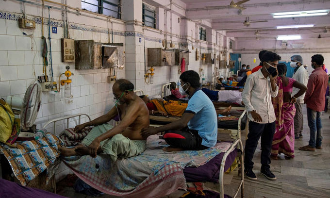 Phòng cấp cứu tại một một bệnh viện ở bang Bihar, Ấn Độ tháng 8/2020. Ảnh: Reuters.