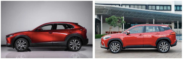 Hơn 800 triệu, chọn Mazda CX-30 Luxury hay Toyota Corolla Cross 1.8V?