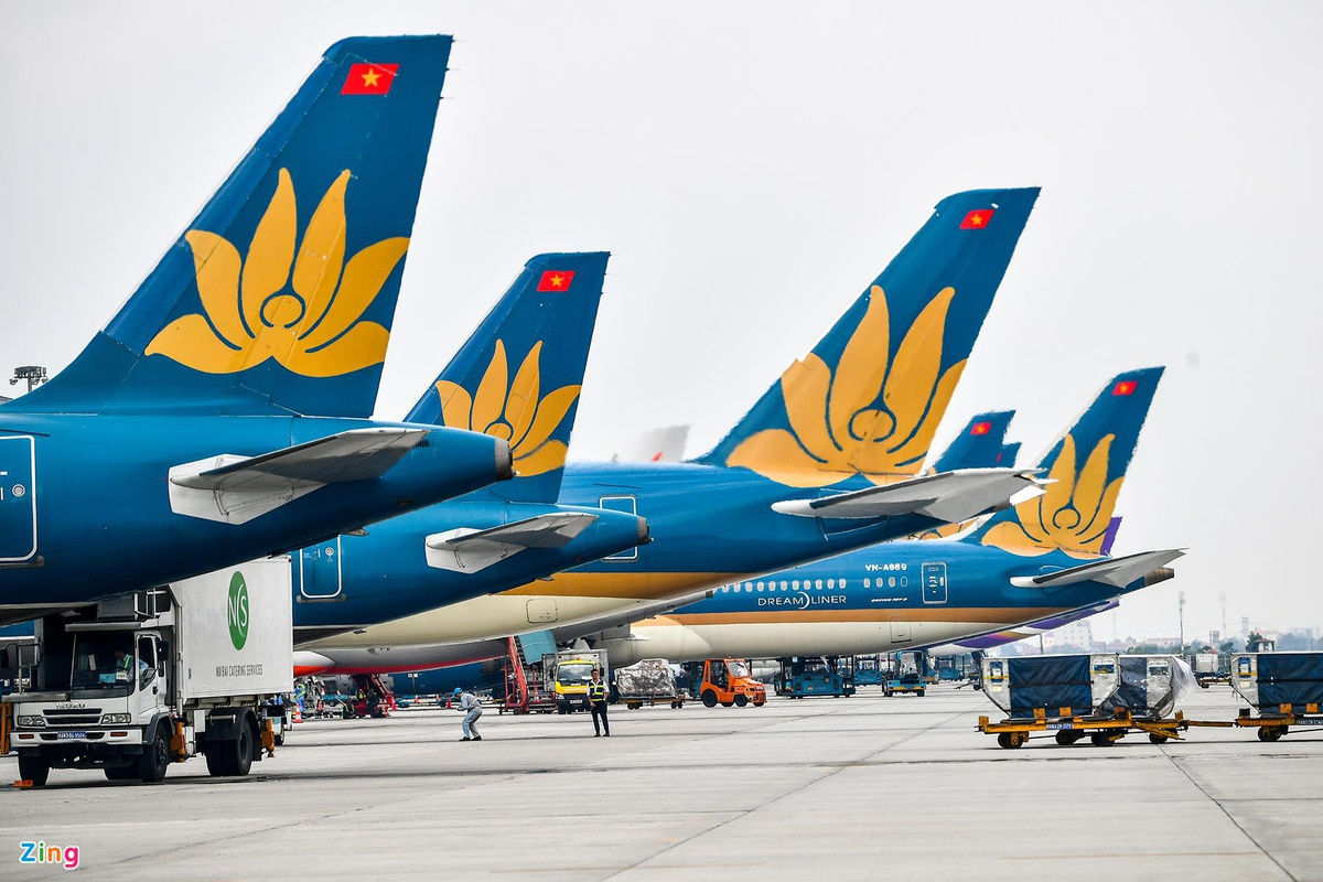 vietnam airlines ban may bay anh 1